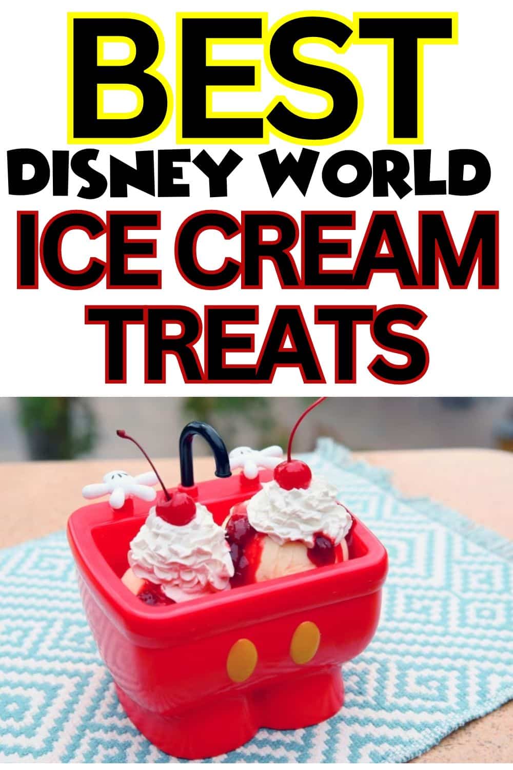 Best Disney World Ice Cream Treats