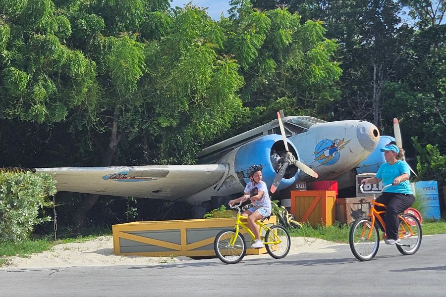 Renting Bikes at Castaway Cay