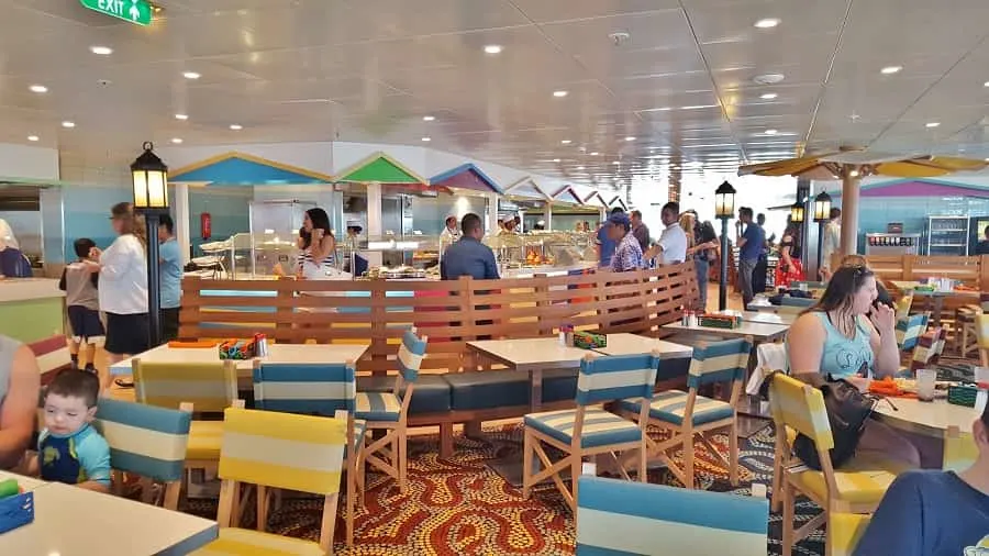 Disney Cruise Cabanas Buffet