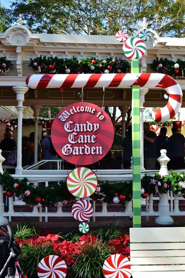 Candy Cane Garden in Magic Kingdom