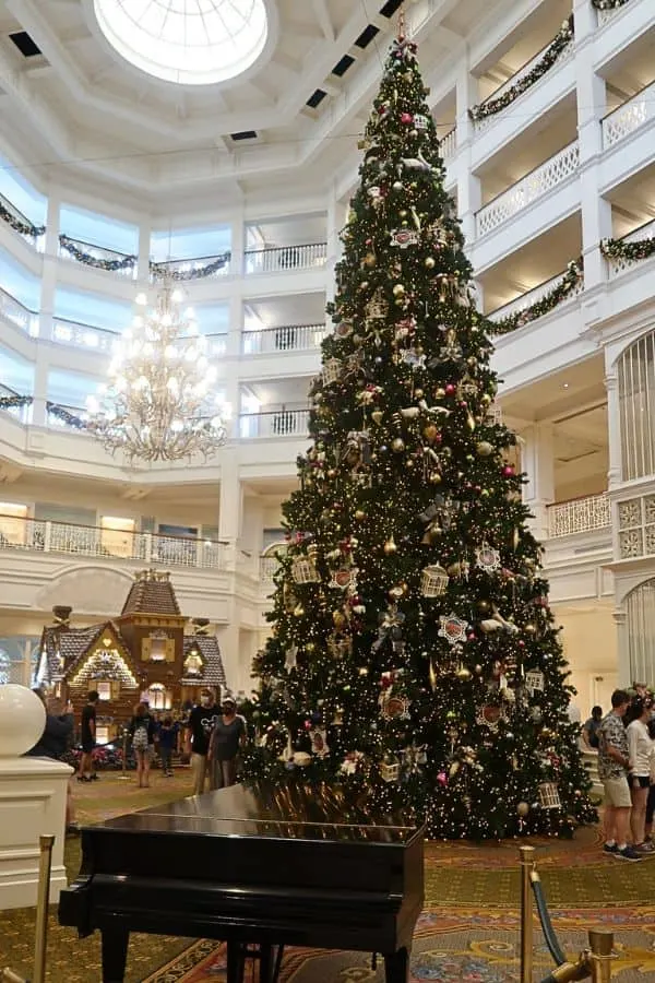 Christmas Tree at Grand Floridian