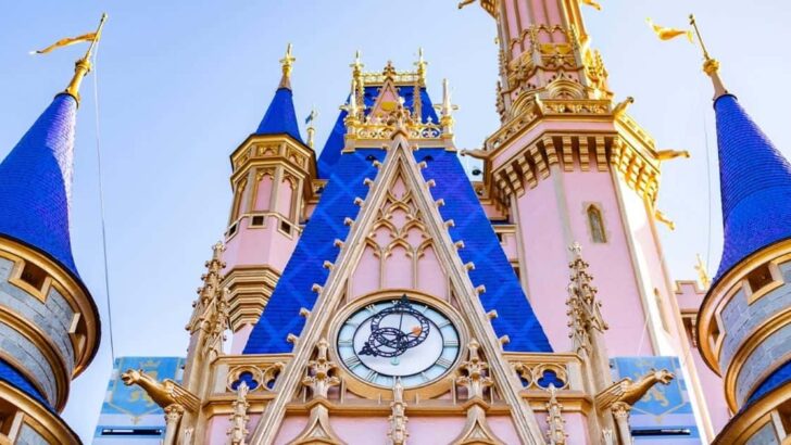 Cinderella Castle Clock