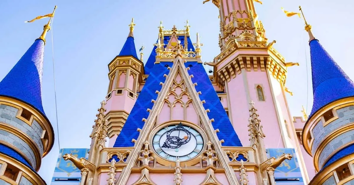 Cinderella Castle Clock