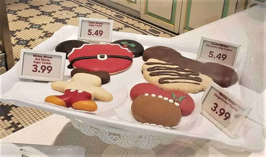 Types of cookies at Disney