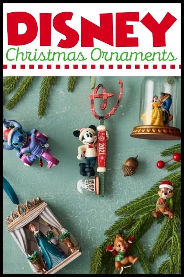 2021 Disney Christmas Ornaments