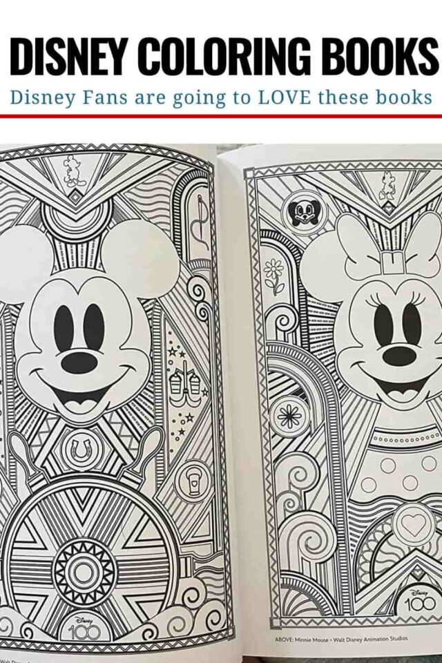 15 Disney Coloring Books for Adults