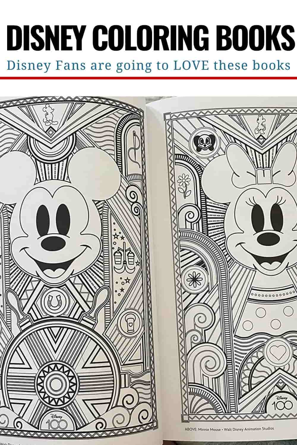 Best Disney Adult Coloring Book Choices