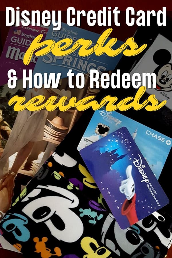 Disney Visa Card & Disney Rewards Redemption Card
