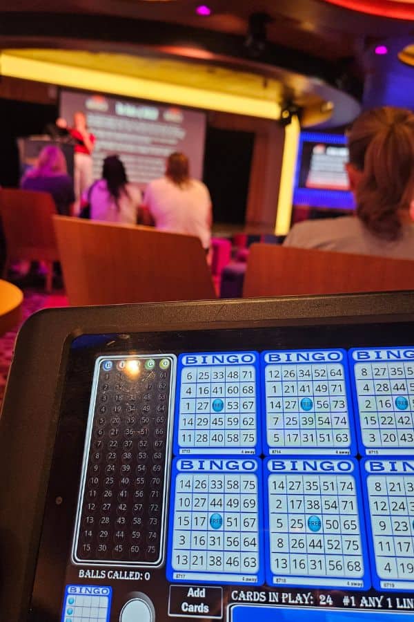 Disney Cruise Bingo