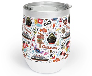 Disney Cruise Wine Tumbler