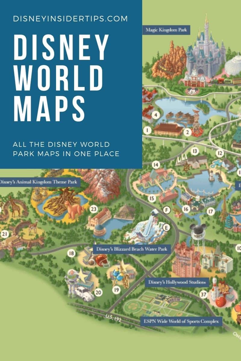 Disney World Map