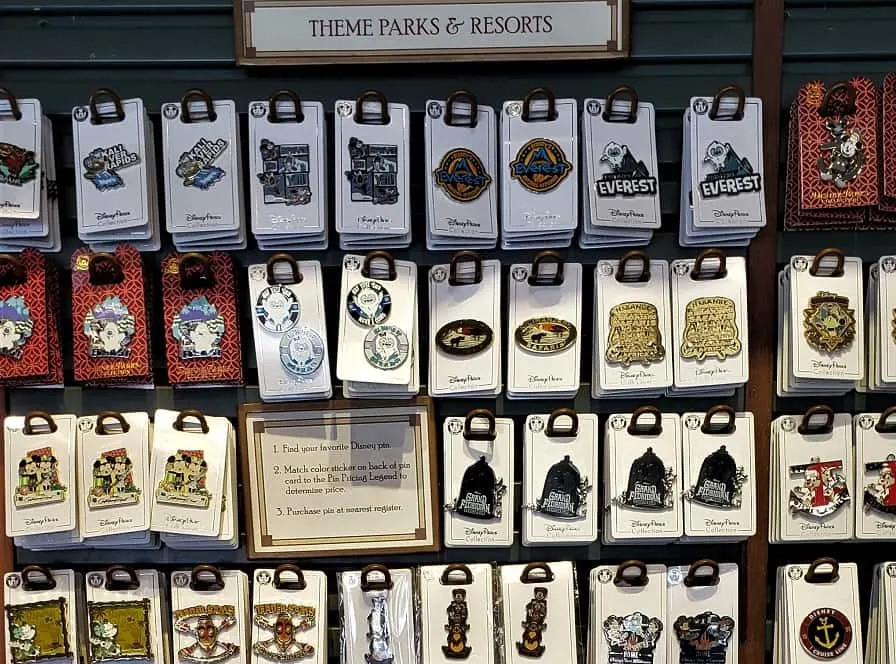 Disney Pin Categories at Pin Traders