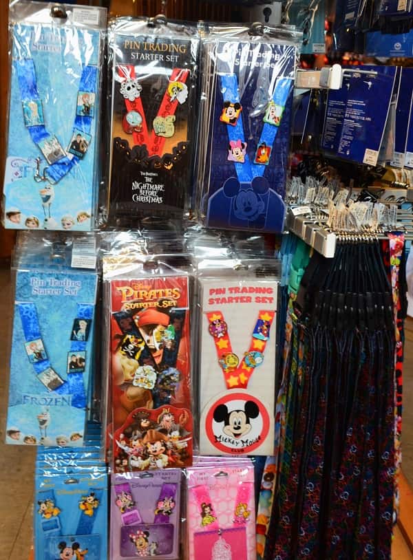 Disney Pin Lanyard Sets