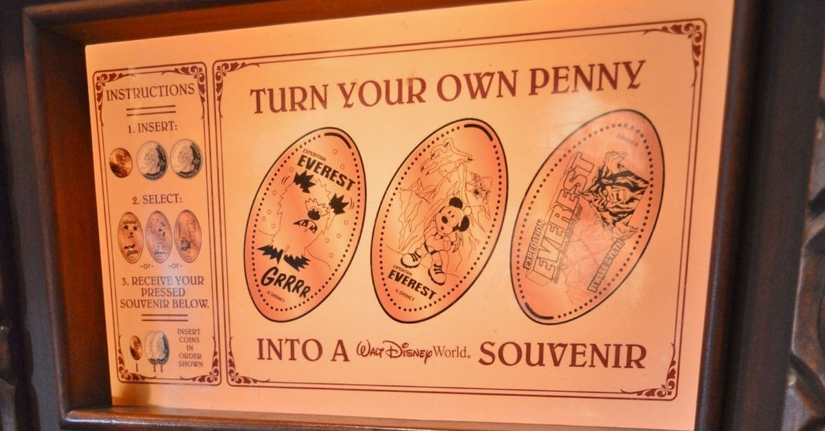 Everest pressed pennies