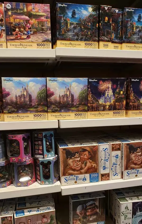 Disney Puzzles at Once Upon a Toy