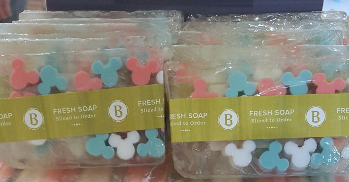 Disney Soaps & Bath bombs at Basin