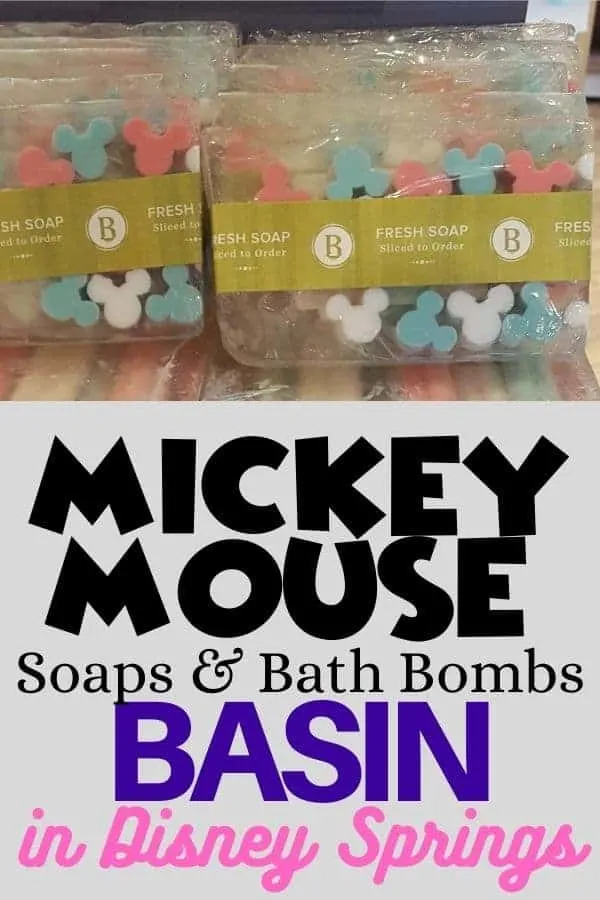 Disney Soaps & Bath bombs at Basin