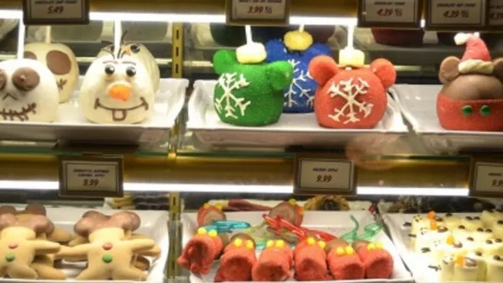 Disney Christmas Treat Display