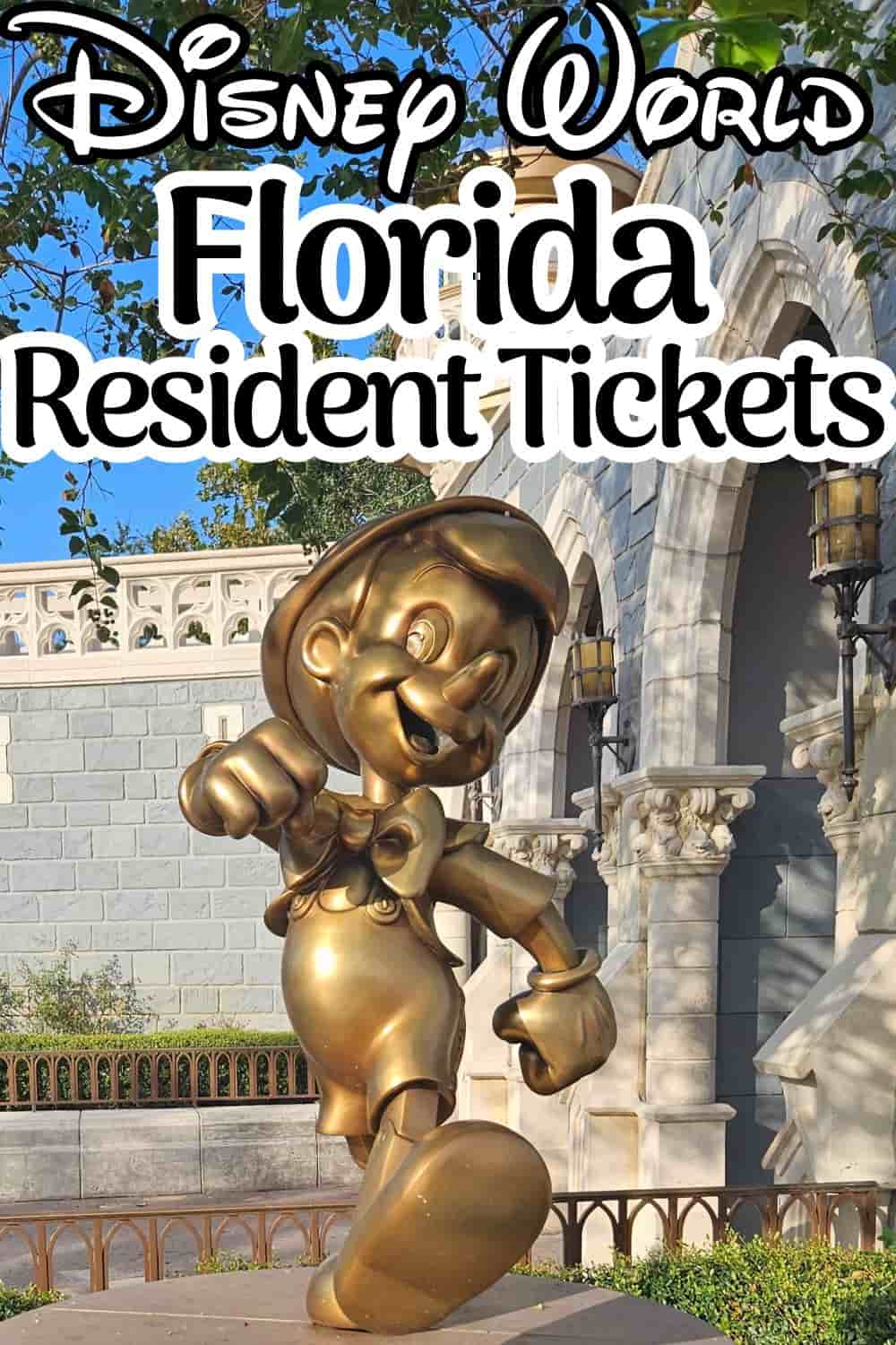 Disney World Florida Resident Tickets