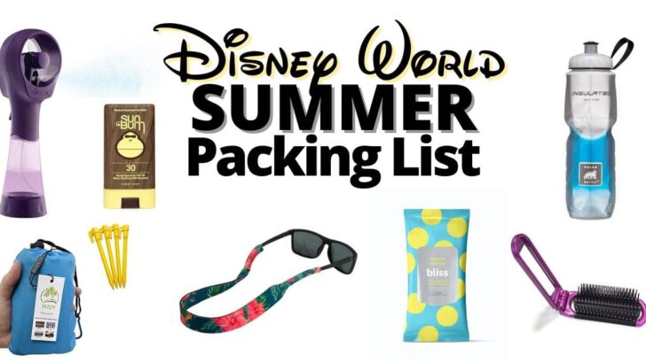 Disney World Summer Packing list