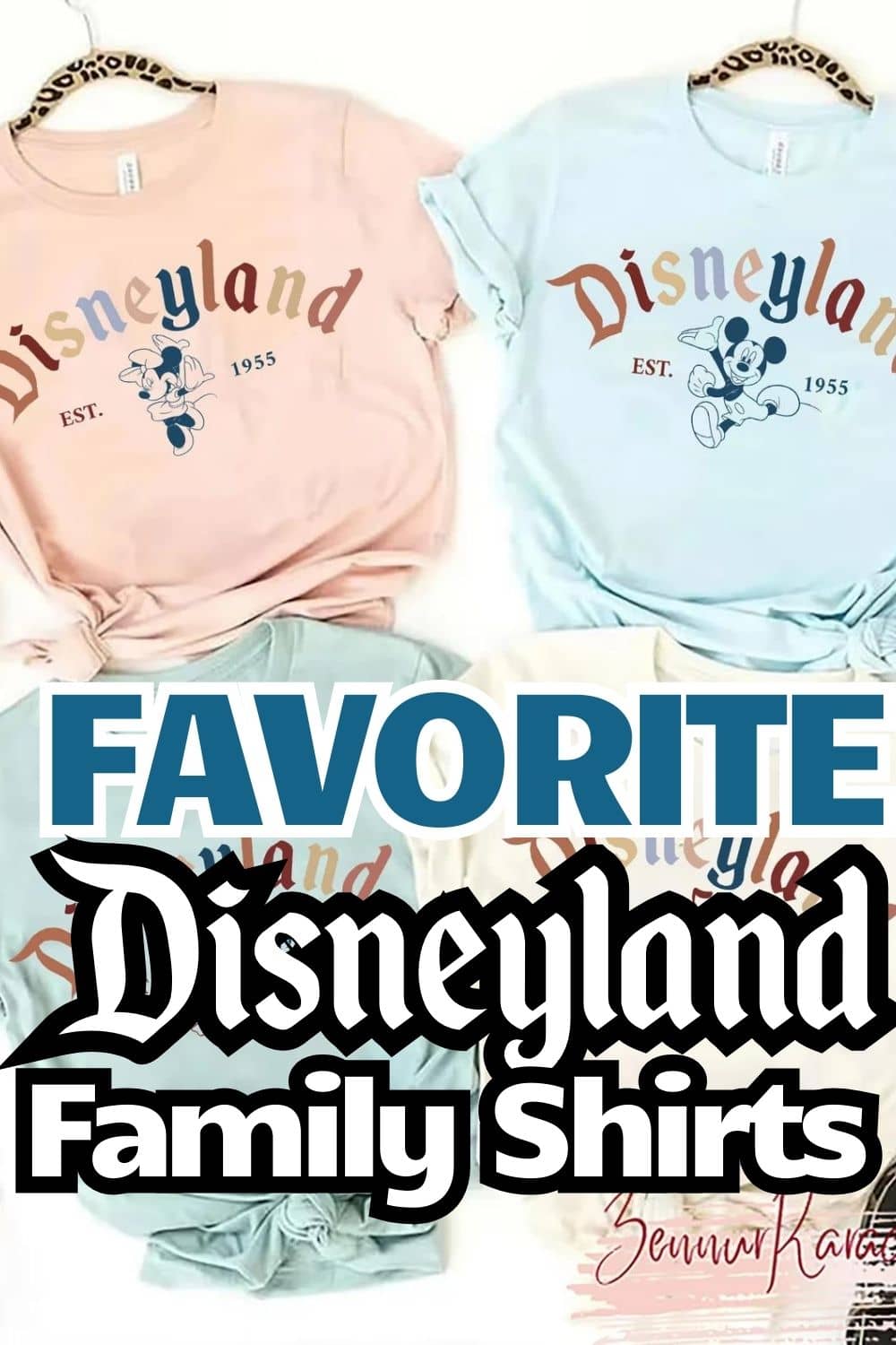 Favorite Matching Disneyland Shirts