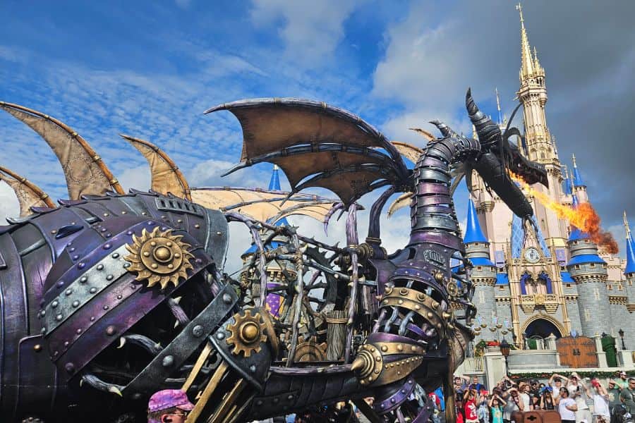 Dragon at Festival of Fantasy Parade