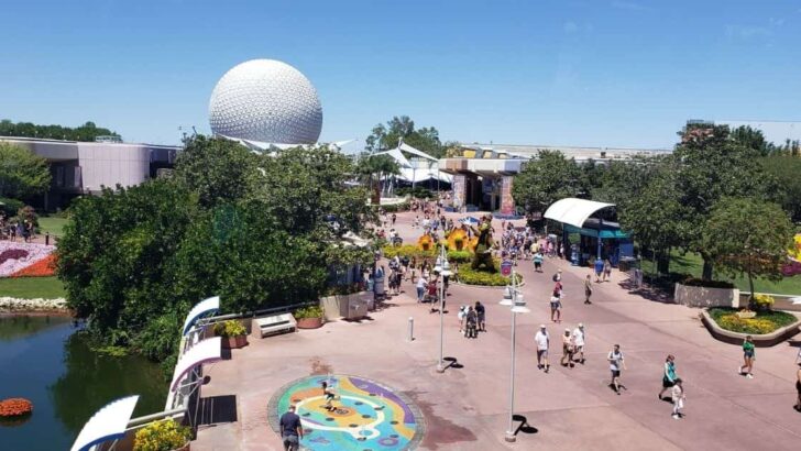 Epcot in Spring