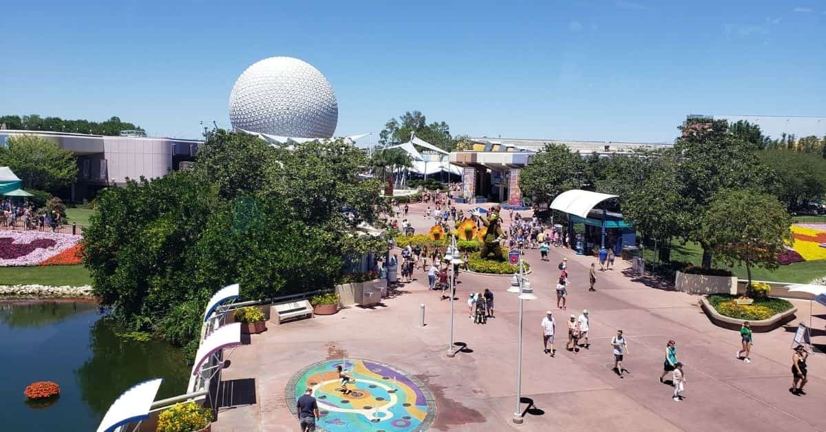 Epcot in Spring