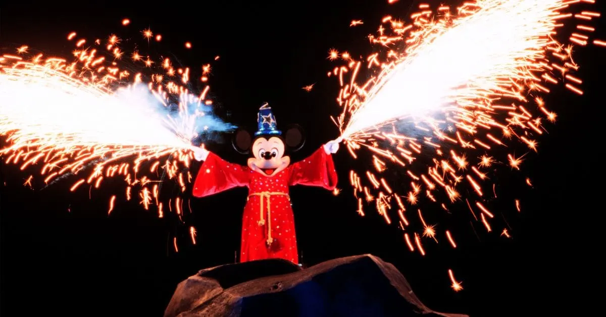 Fantasmic at Hollywood Studios