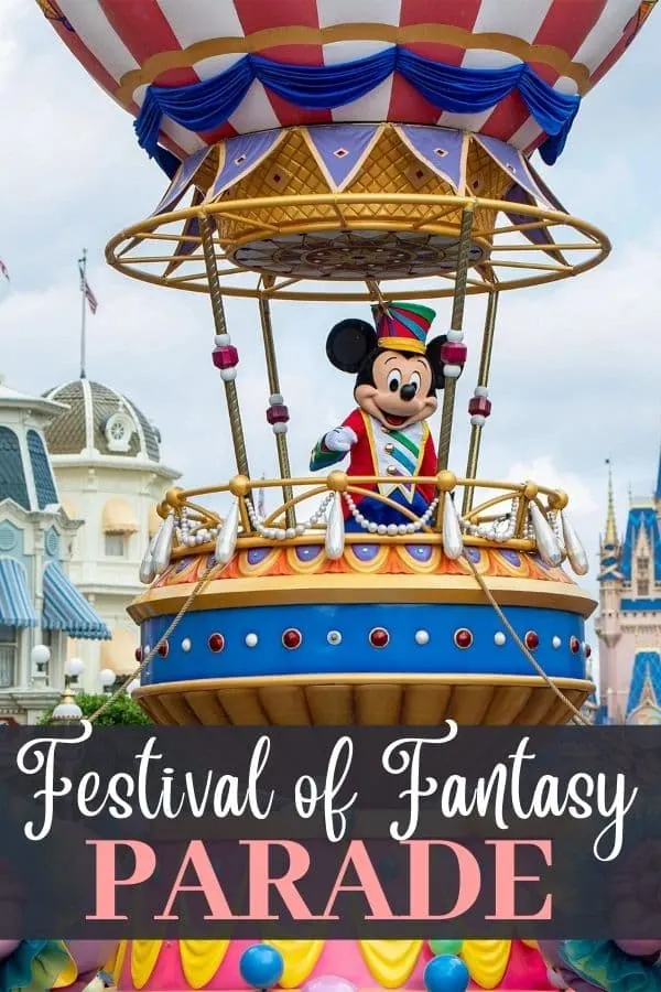 Festival of Fantasy Parade in Magic Kingdom