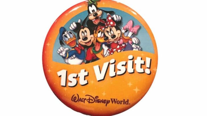 First Disney Trip Button