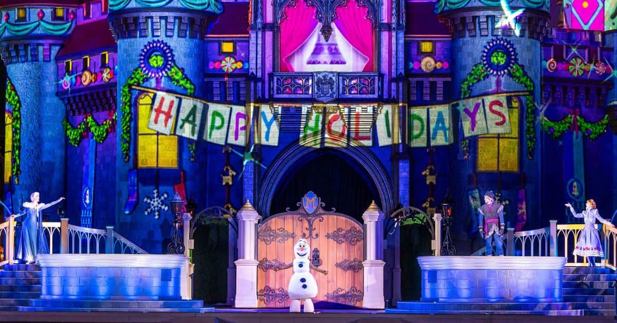 Frozen Happy Holidays