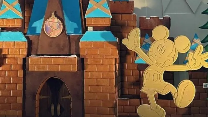 2022 Disney World Gingerbread Displays