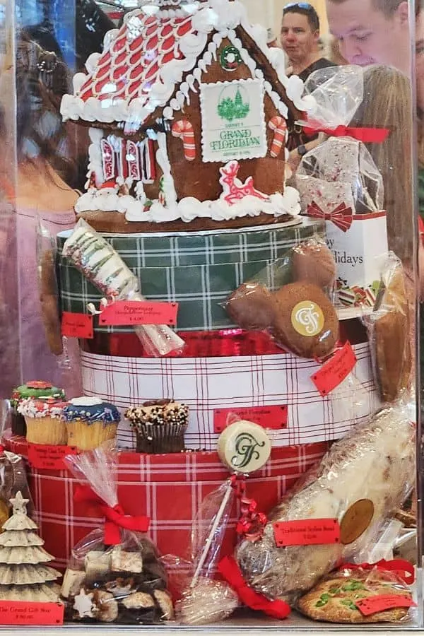 Items for sale at the Grand Floridian Gingerbread Shop
