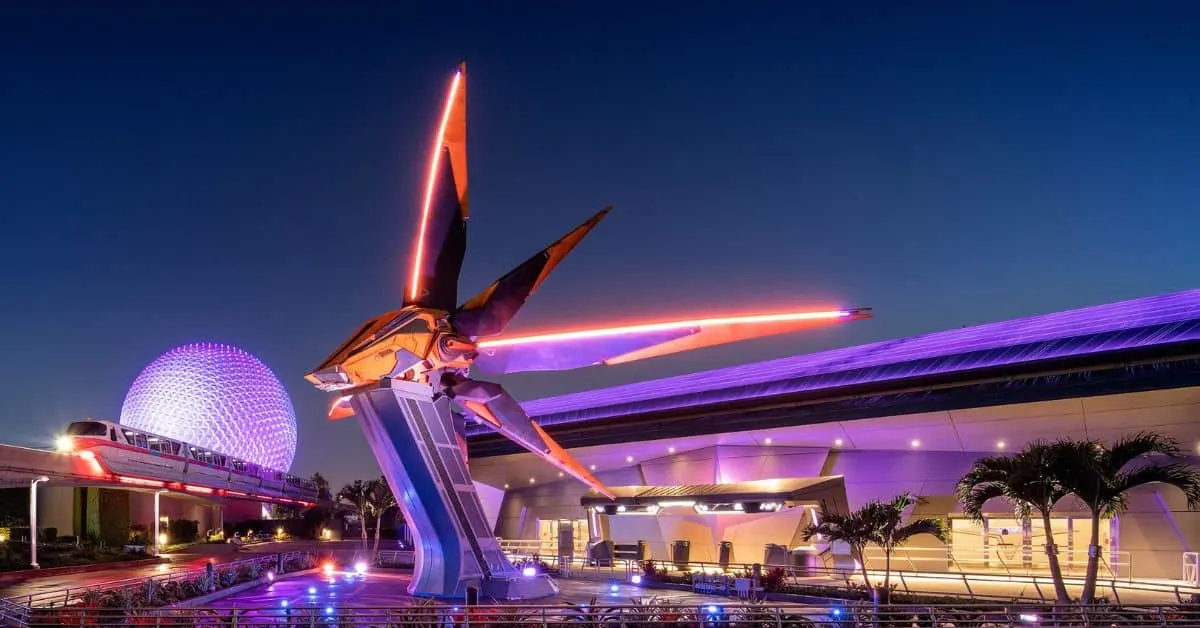 Guardians of the Galaxy in EPCOT