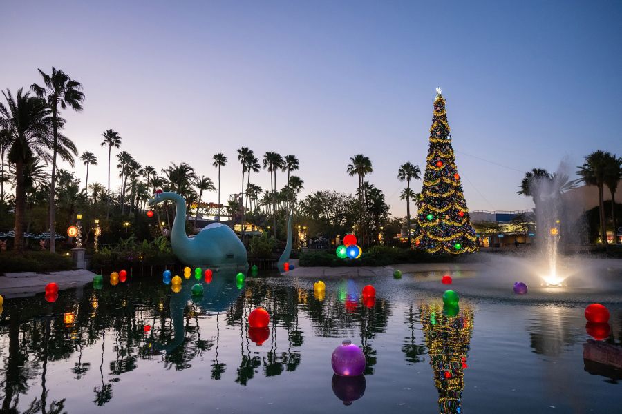 Hollywood studios at Christmas