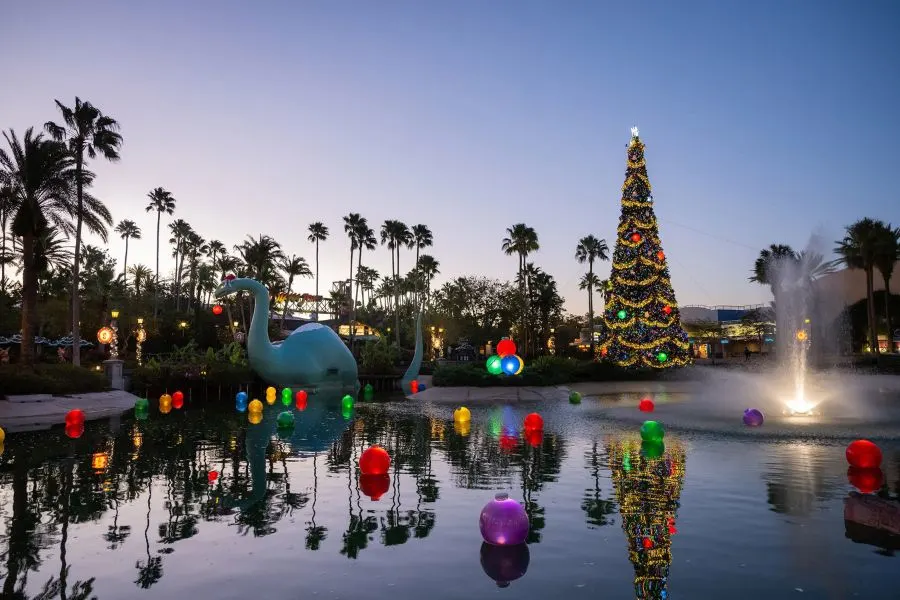 Hollywood studios at Christmas