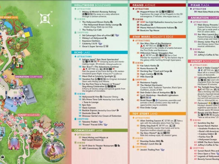 2026 Disney World Map Hollywood Studios Map 2024 1 728x546 