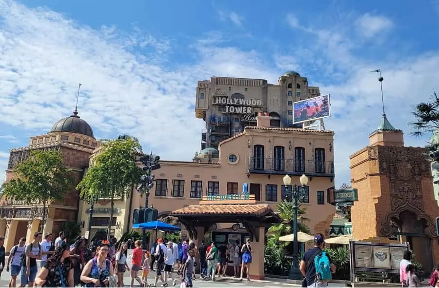 Tower of Terror at Walt Disney Studios