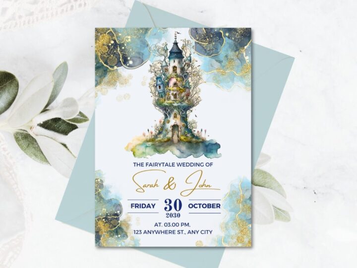 Image for Princess Wedding Invitation