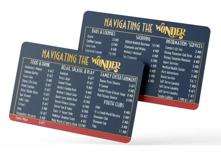 Image for Cruise Deck Wayfinding Guide