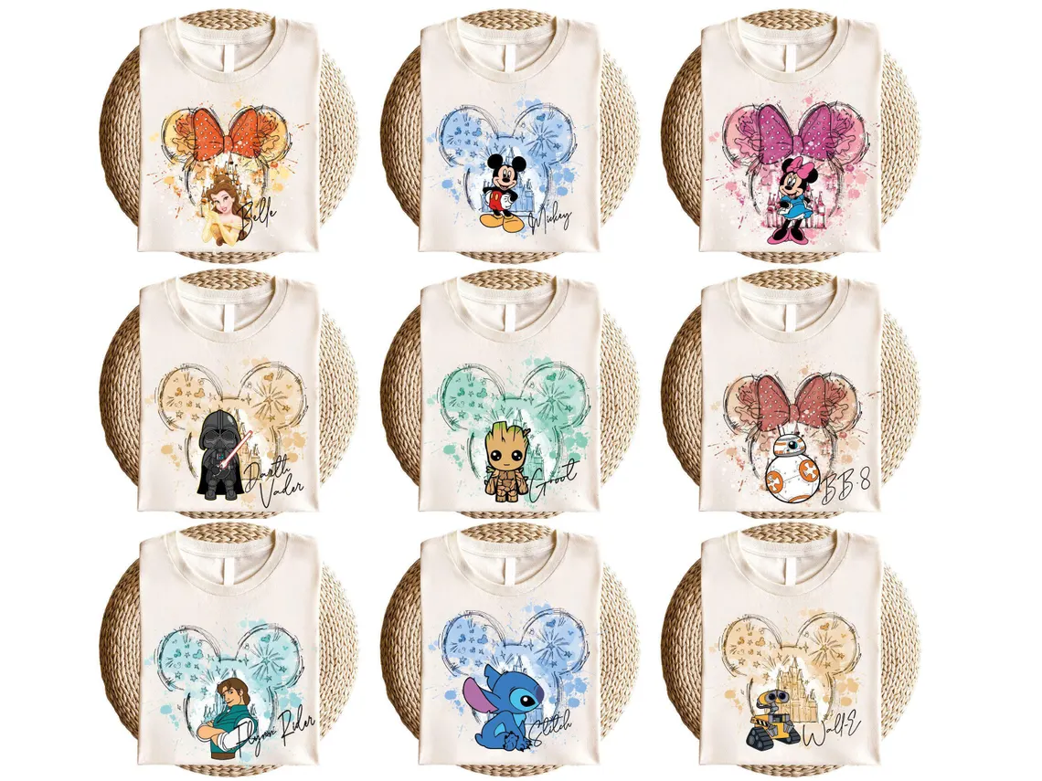 Image for Disney All Characters Shirt