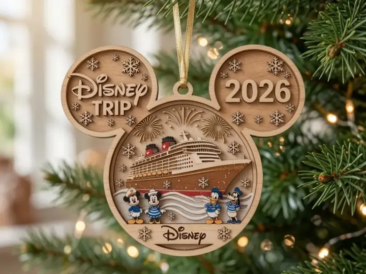 Image for Custom Disney Trip Cruise Ornament
