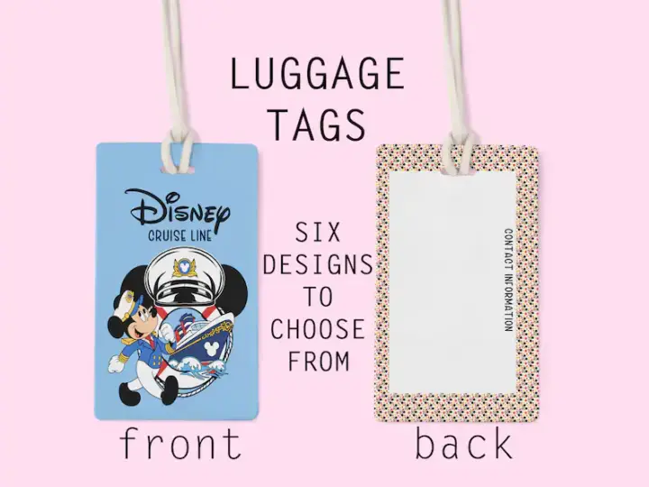 Image for Disney Cruise Luggage Tag