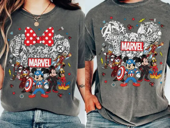 Image for Disneyland Marvel Mathching Shirts