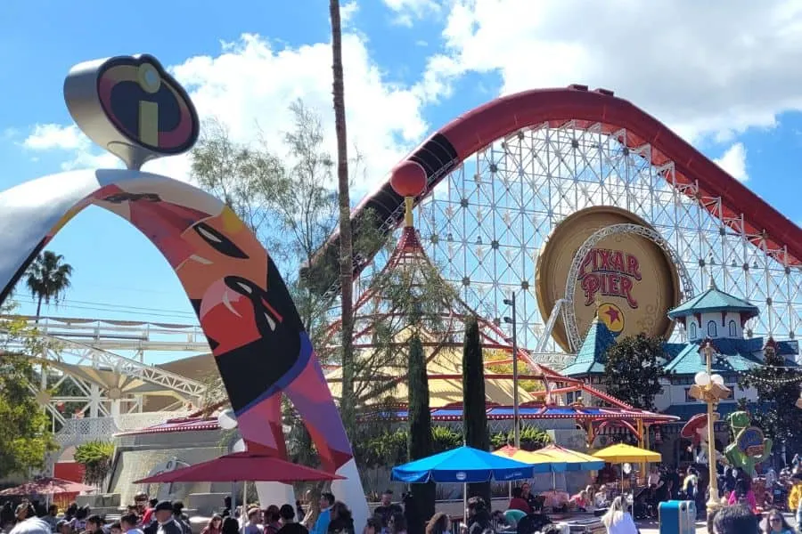 Incredicoaster in California Adventure