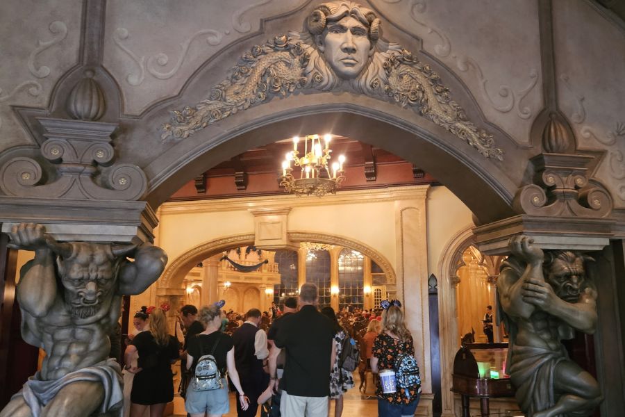 Inside Be Our Guest Restaurant in Magic Kingdom