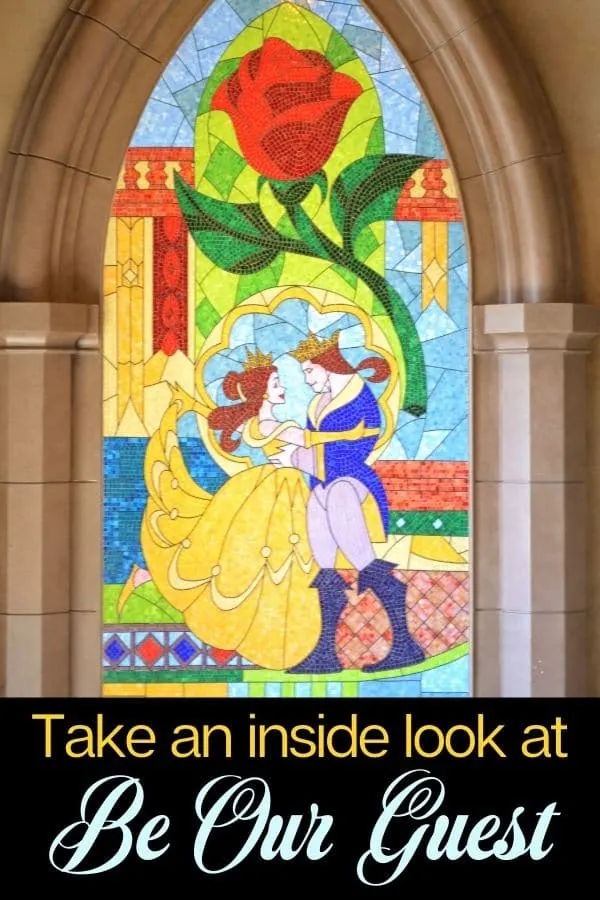 Inside Be Our Guest Restaurant in Magic Kingdom