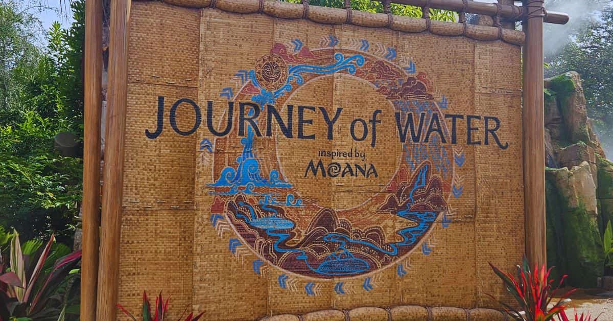 Journey of Water: Moana Attraction at EPCOT