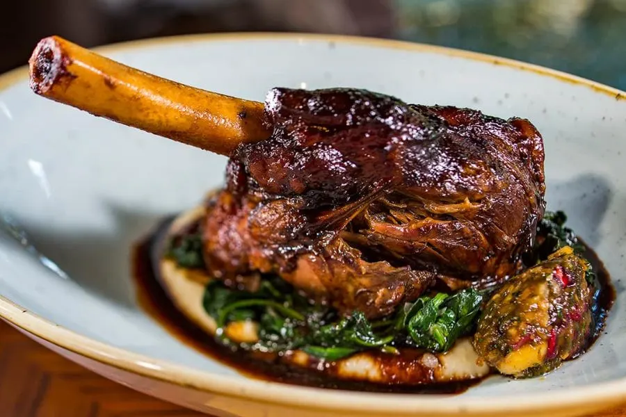 Moroccan Lamb Shank at Jiko